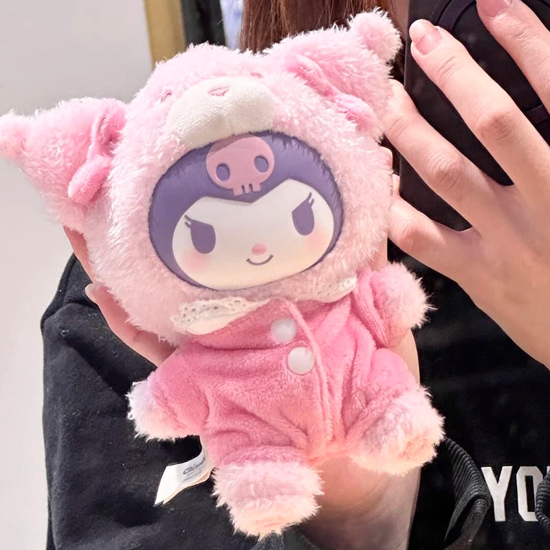 Sanrio Peach Berry Kuromi Blind Box Plush Keychain