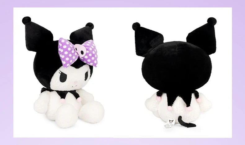 Sanrio Hello Kitty Anime Kuromi Melody Cartoon Cute Plush Stuffed Toys Soft Pillow Plushies Keyring Doll Birthday Gifts For Girl