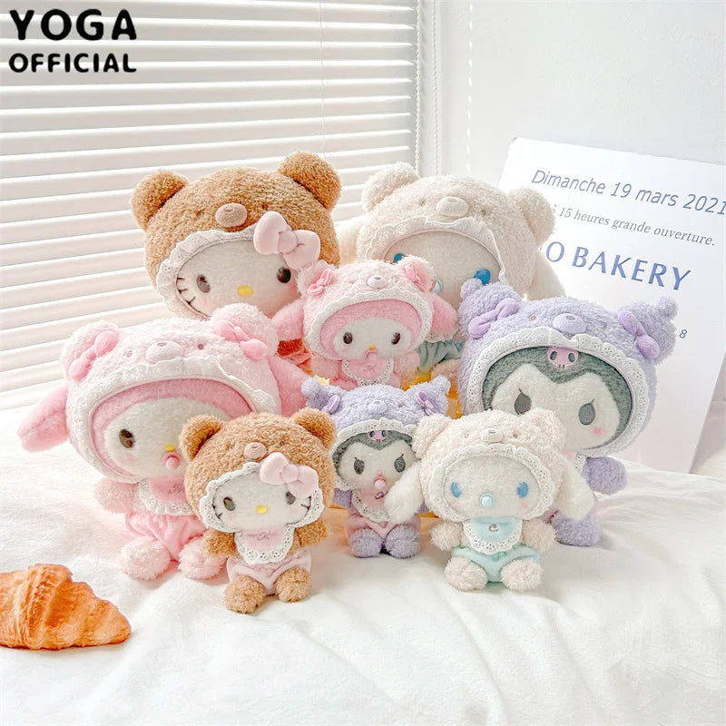 Sanrio Characters Baby Plush Doll & Keychains