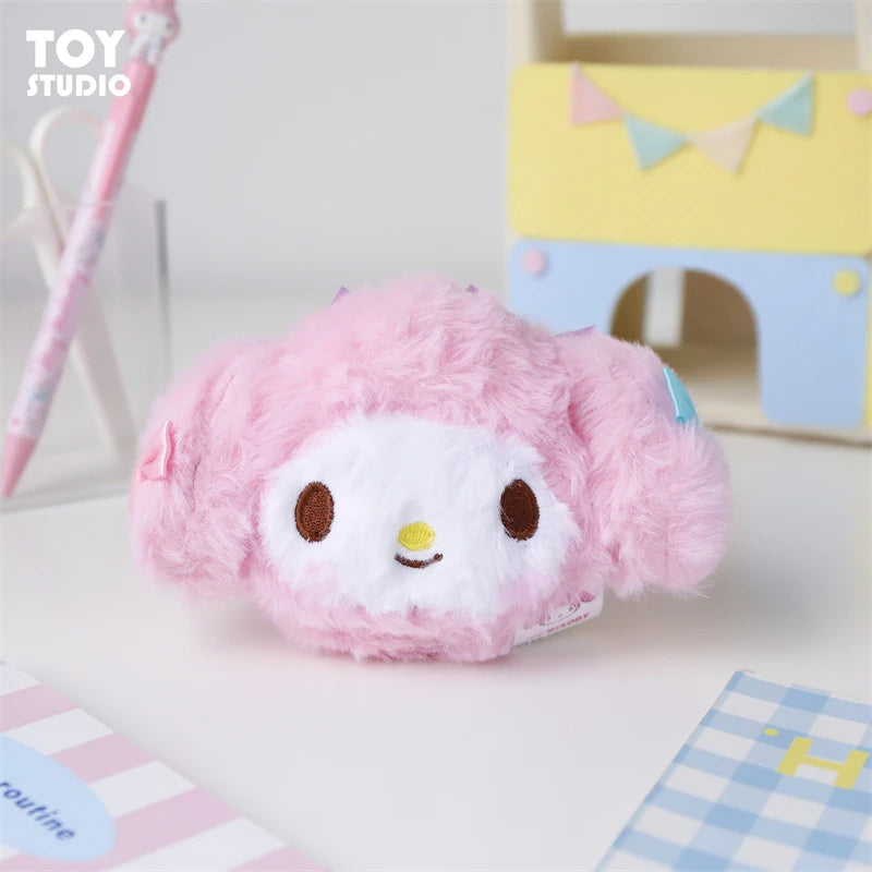 Sanrio Characters Plush Face Only Keychain