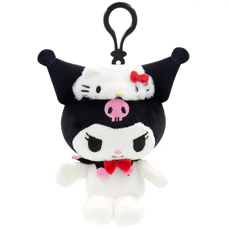 Sanrio Characters Adorable Plush Keychain Pendants