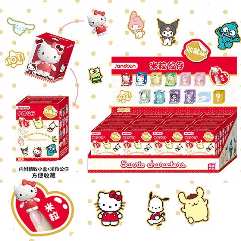 Sanrio Characters 'Family Rice Grain' Series Blind Box Toy Figures
