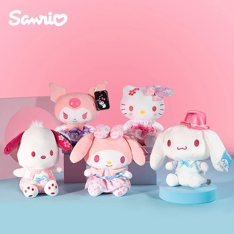 Sanrio Characters 'Peach Blossom' Series Plushies