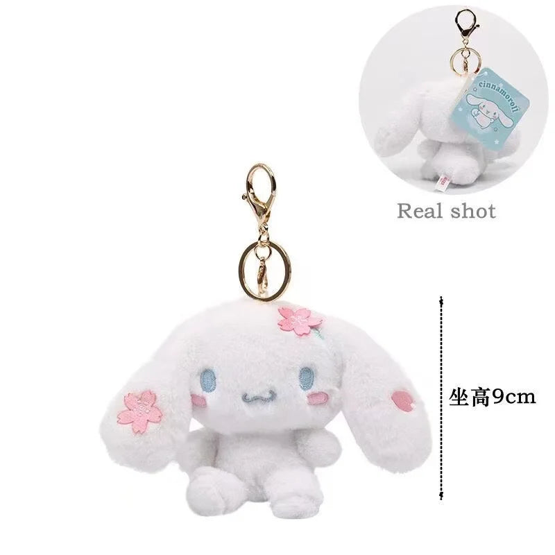 Original Sanrio Characters Plush Keychains