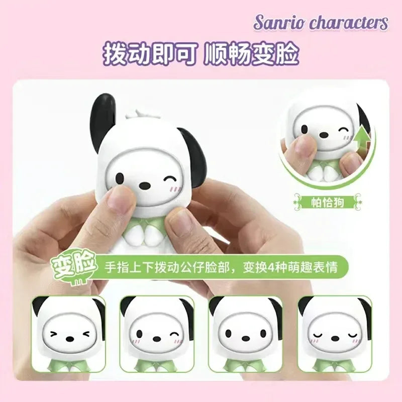 Sanrio Characters Face Change Figure Collectible Blind Box