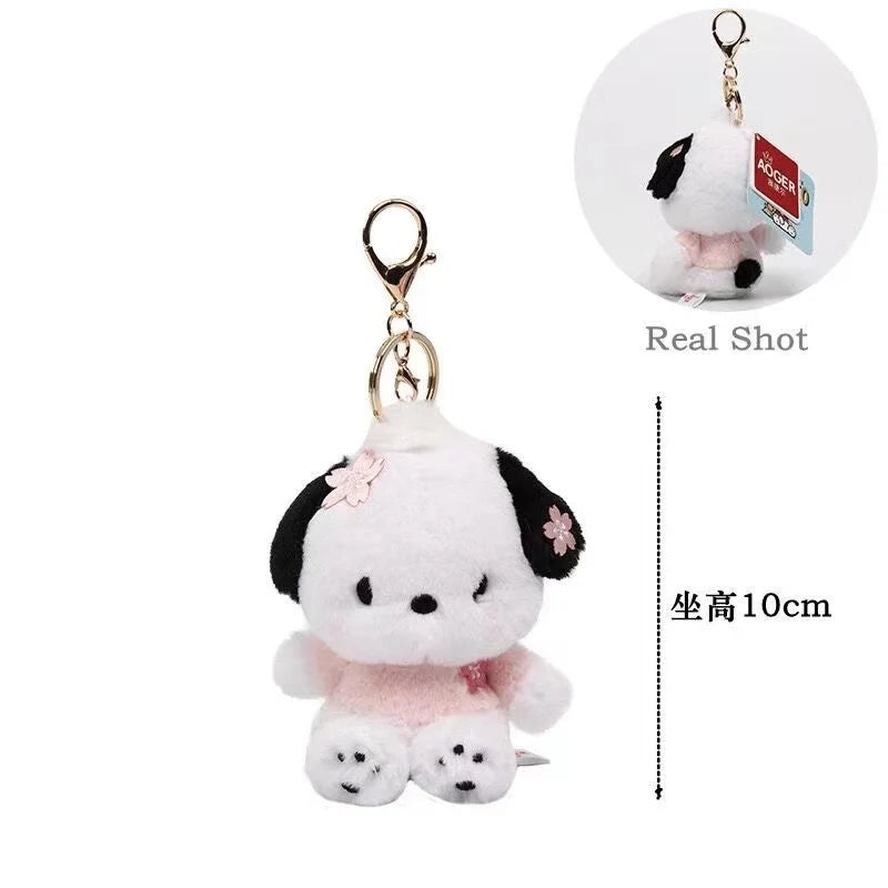 Original Sanrio Characters Plush Keychains