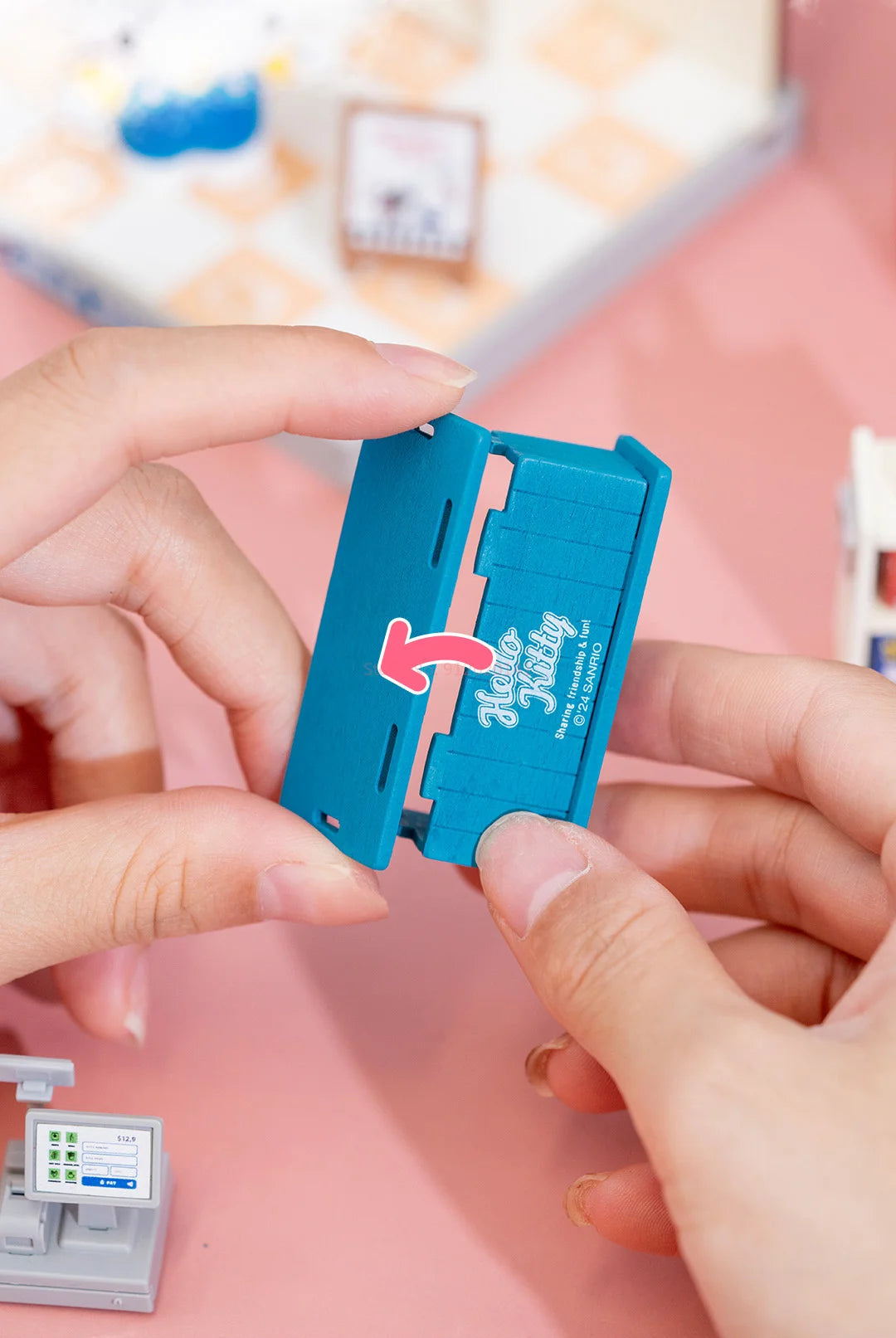 Sanrio Store Manager Series Assembling House Model Toys