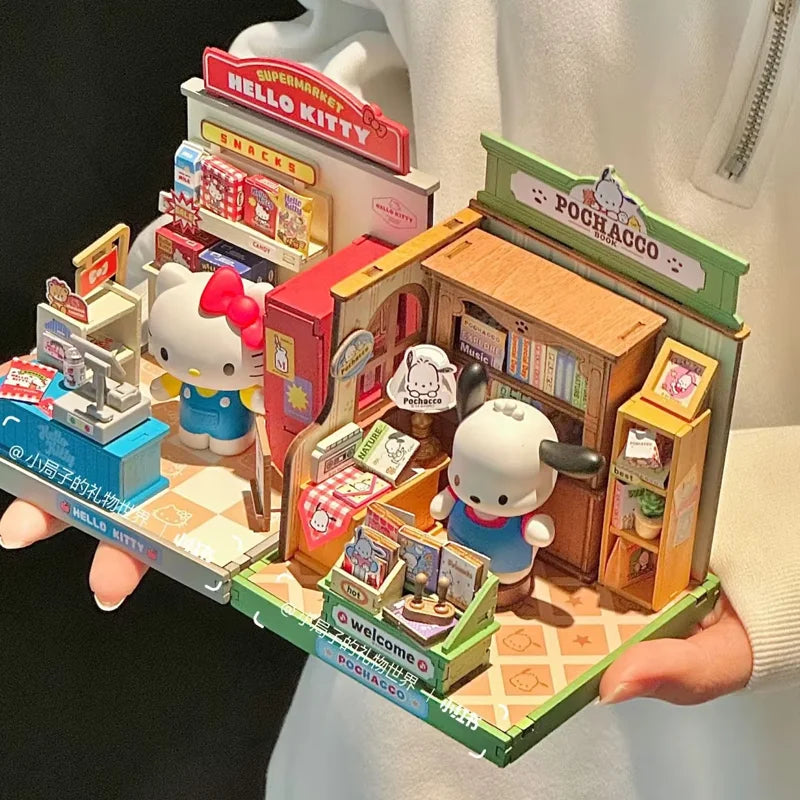 Sanrio Store Manager Series Assembling House Model Toys