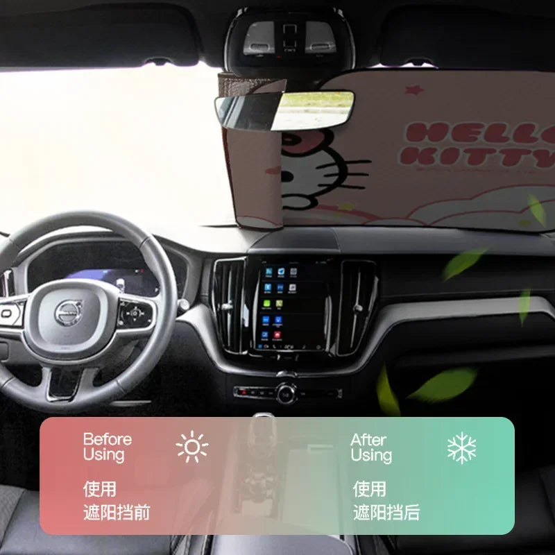Sanrio Characters Car Window UV Protection Sunshade