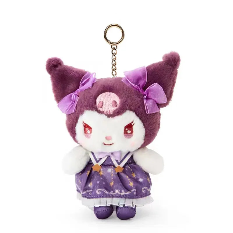 Sanrio Character Plush Keychain Pendants