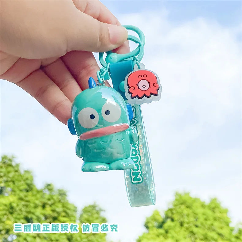 Sanrio Character Glossy Adorable Keychains