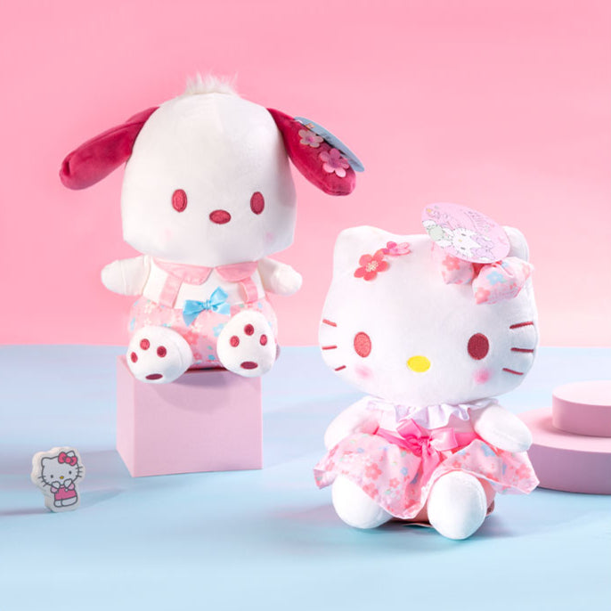 Sanrio Characters 'Peach Blossom' Series Plushies