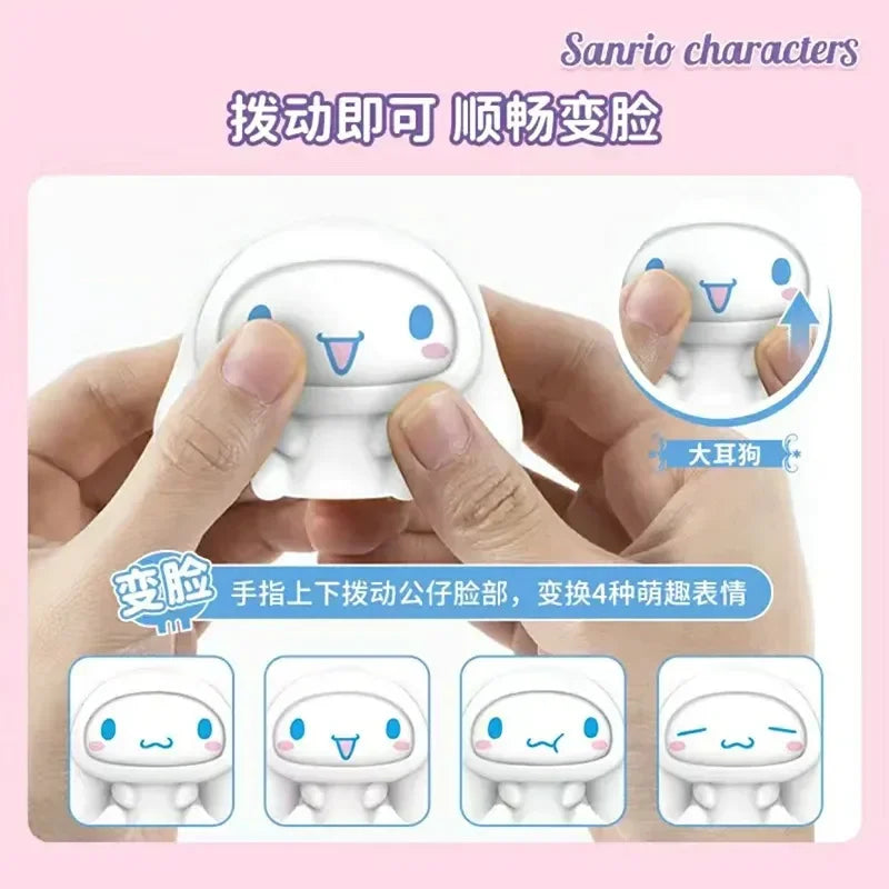 Sanrio Characters Face Change Figure Collectible Blind Box