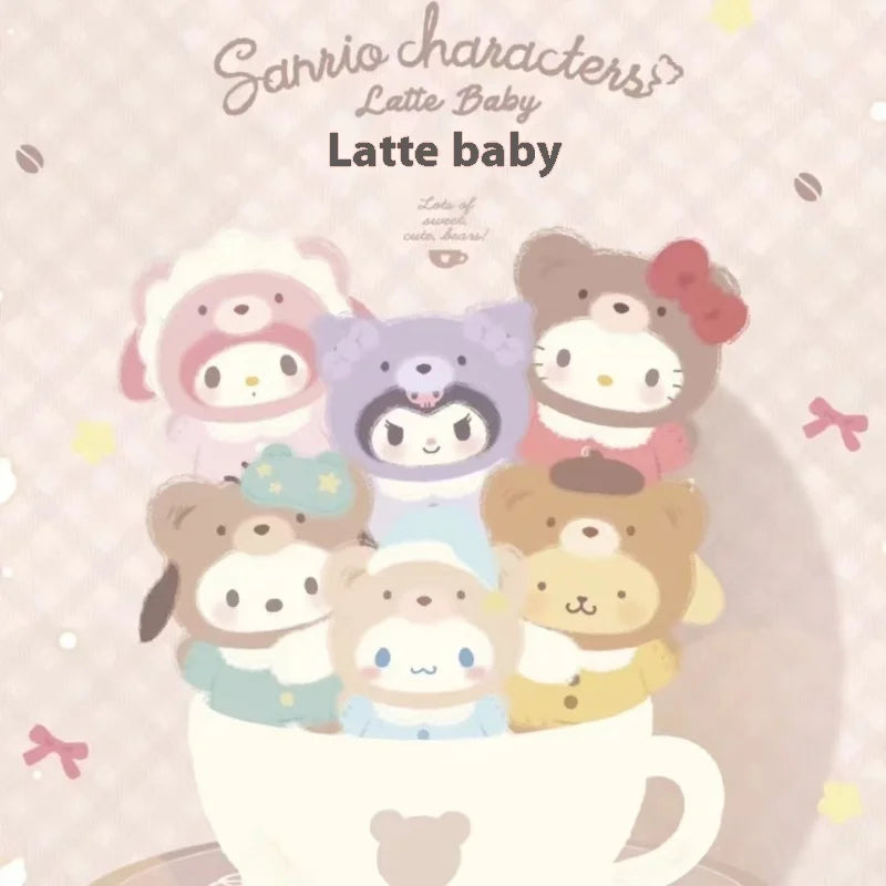 Sanrio Characters 'Velvet Plush Latte Baby' Series Blind Box