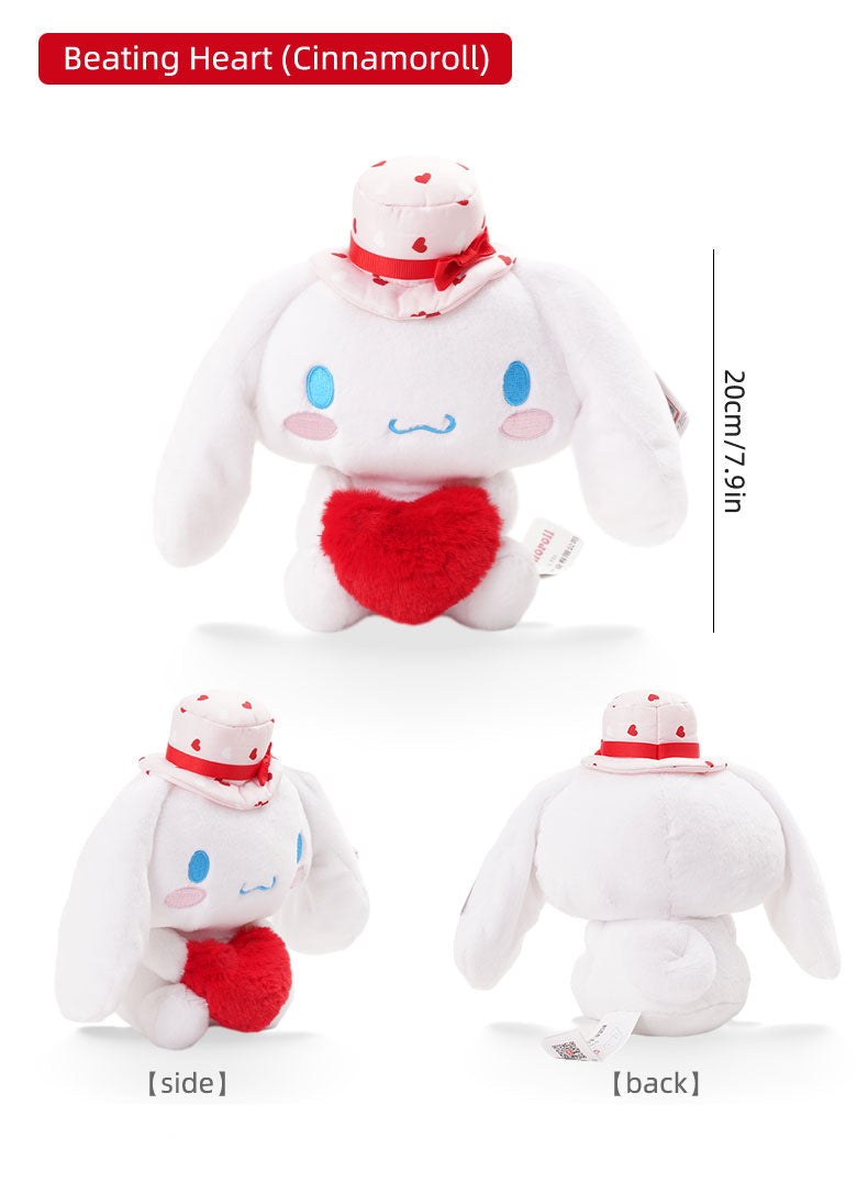Sanrio Characters 'Lovely Hearts' Series Soft Plushies