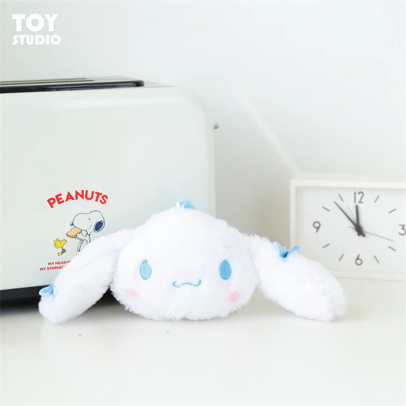Sanrio Characters Plush Face Only Keychain
