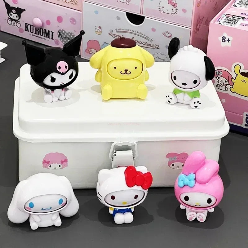 Sanrio Characters Face Change Figure Collectible Blind Box