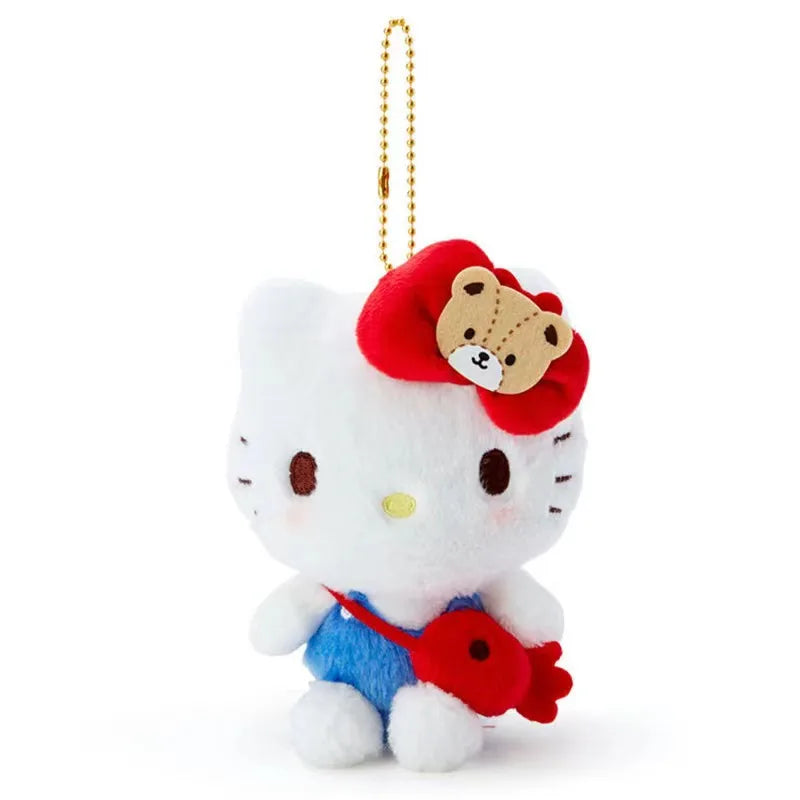 Sanrio Character Plush Keychain Pendants