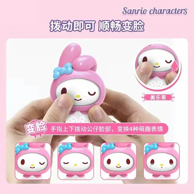 Sanrio Characters Face Change Figure Collectible Blind Box