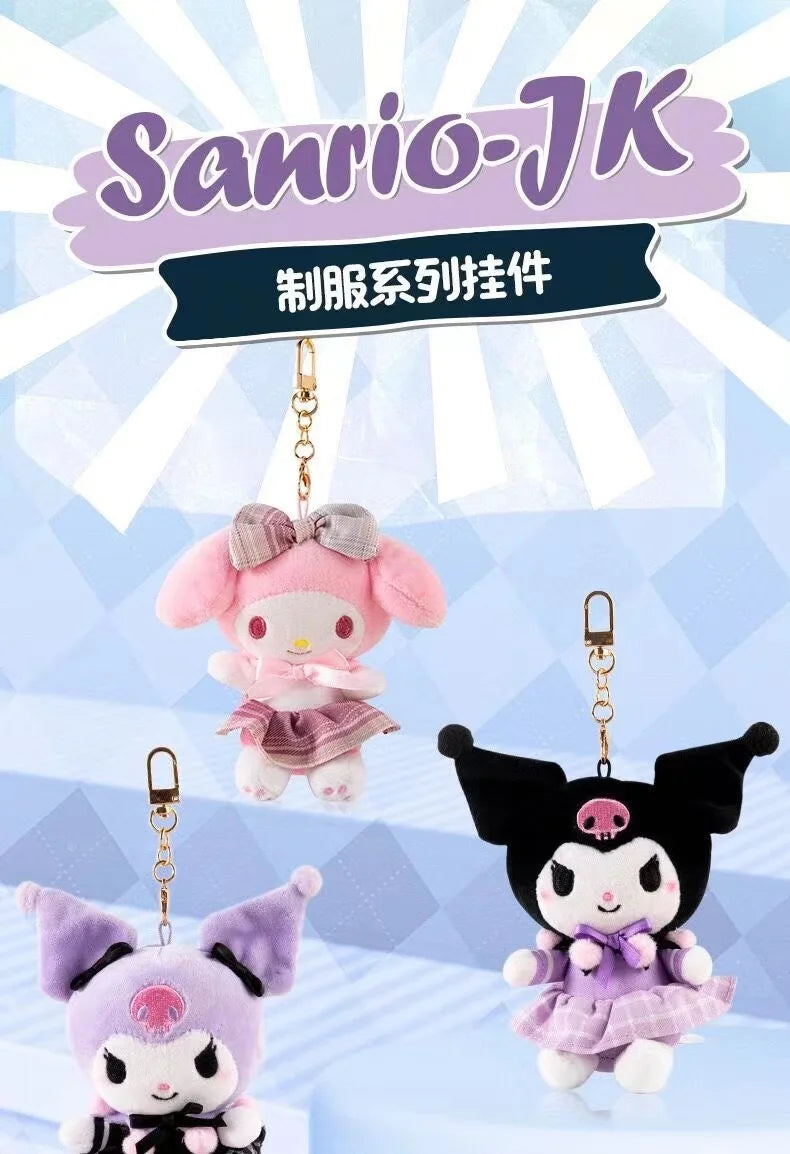 Original Sanrio Characters Plush Keychains