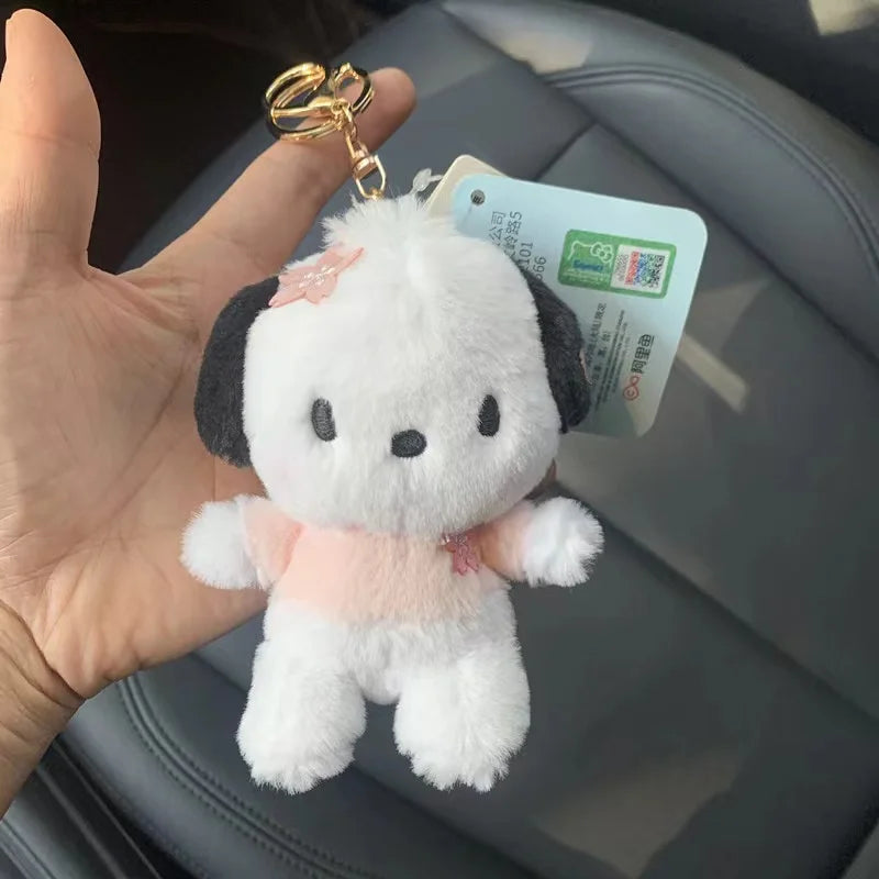 Original Sanrio Characters Plush Keychains