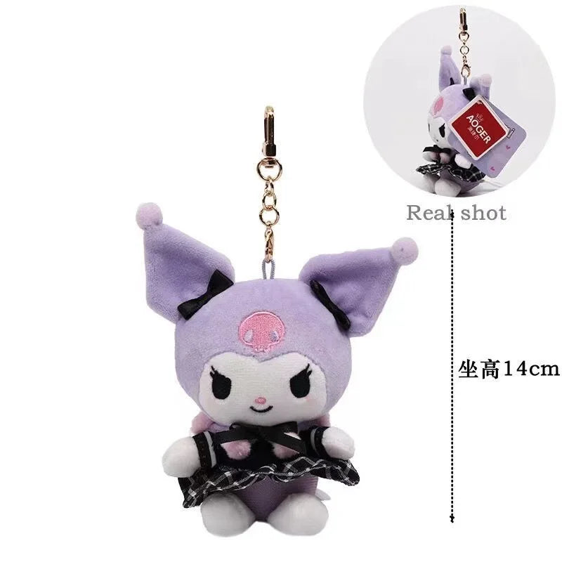 Original Sanrio Characters Plush Keychains