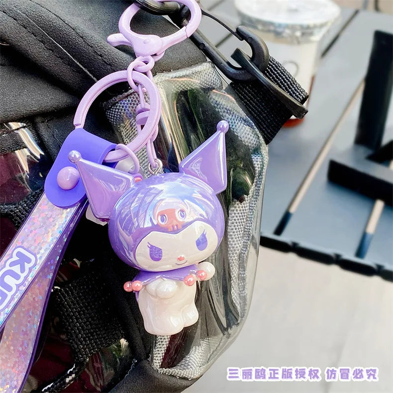 Sanrio Character Glossy Adorable Keychains