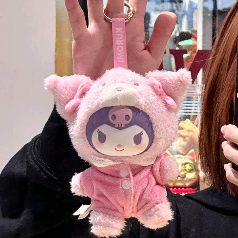 Sanrio Peach Berry Kuromi Blind Box Plush Keychain