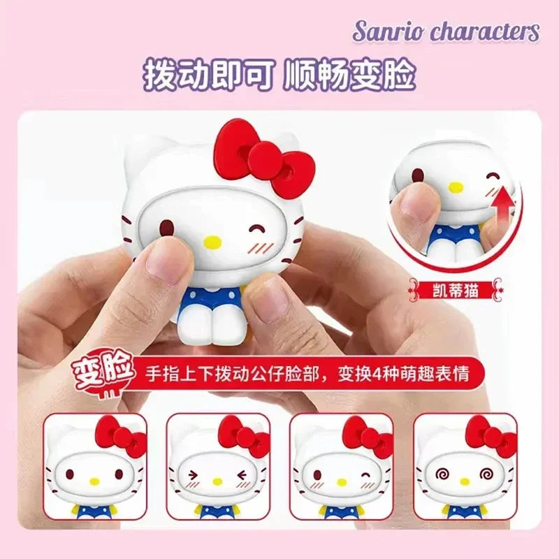 Sanrio Characters Face Change Figure Collectible Blind Box