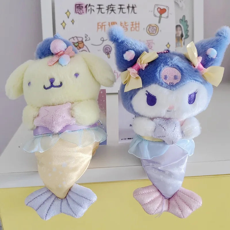 Sanrio Character 'Mermaid' Series 25cm Plush Keychain