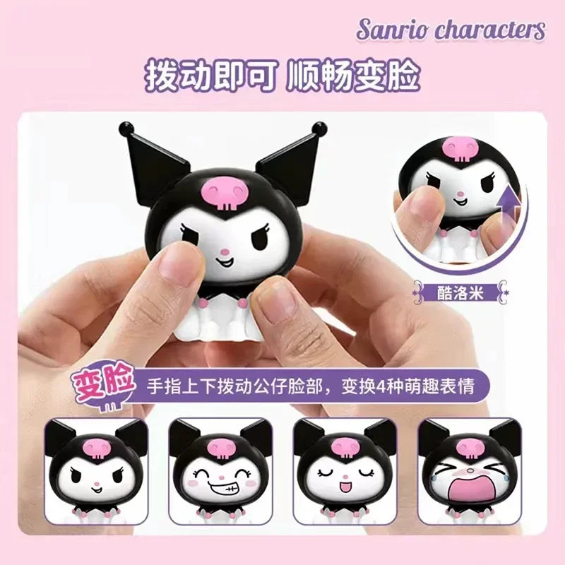 Sanrio Characters Face Change Figure Collectible Blind Box