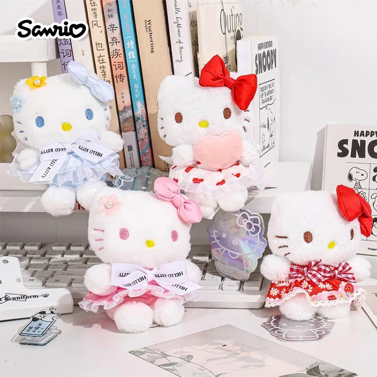 Hello Kitty 12cm Plush Keychain