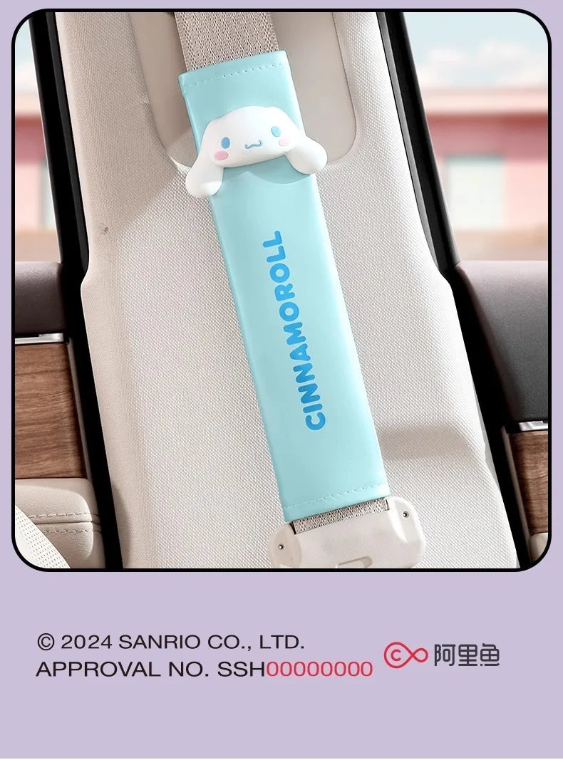 Sanrio Characters Car Seat Belt Protective Cover