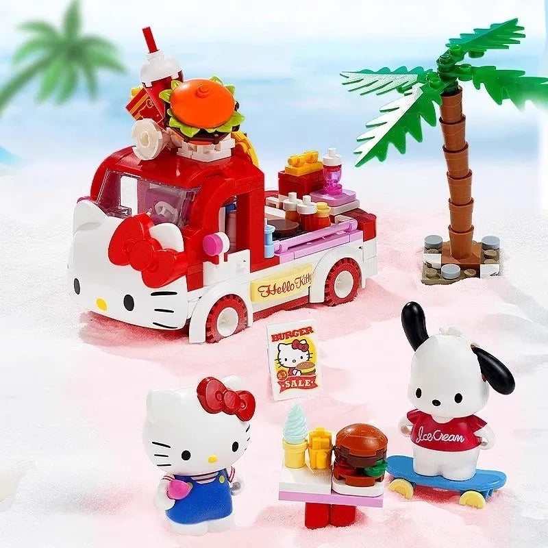 Sanrio Characters 'Food Cart' Series Building Blocks