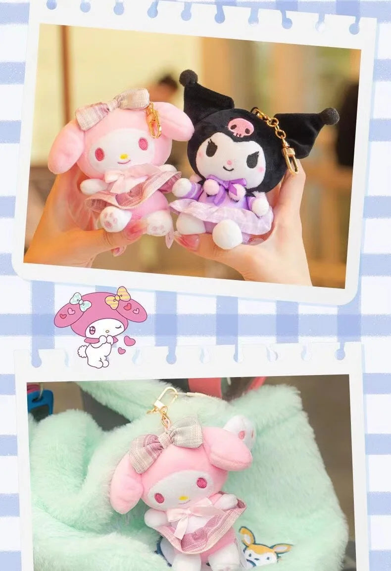 Original Sanrio Characters Plush Keychains
