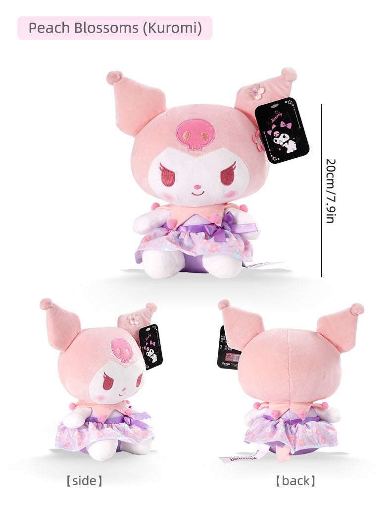 Sanrio Characters 'Peach Blossom' Series Plushies