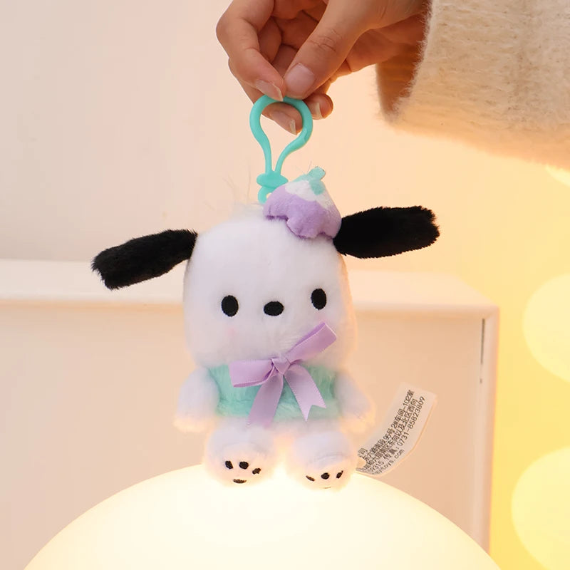 Sanrio Plush 10cm Adorable Flower Keychains