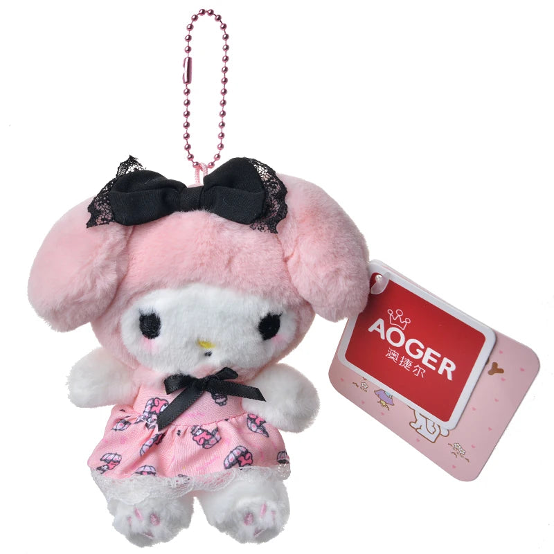 Original Sanrio Characters Plush Keychains