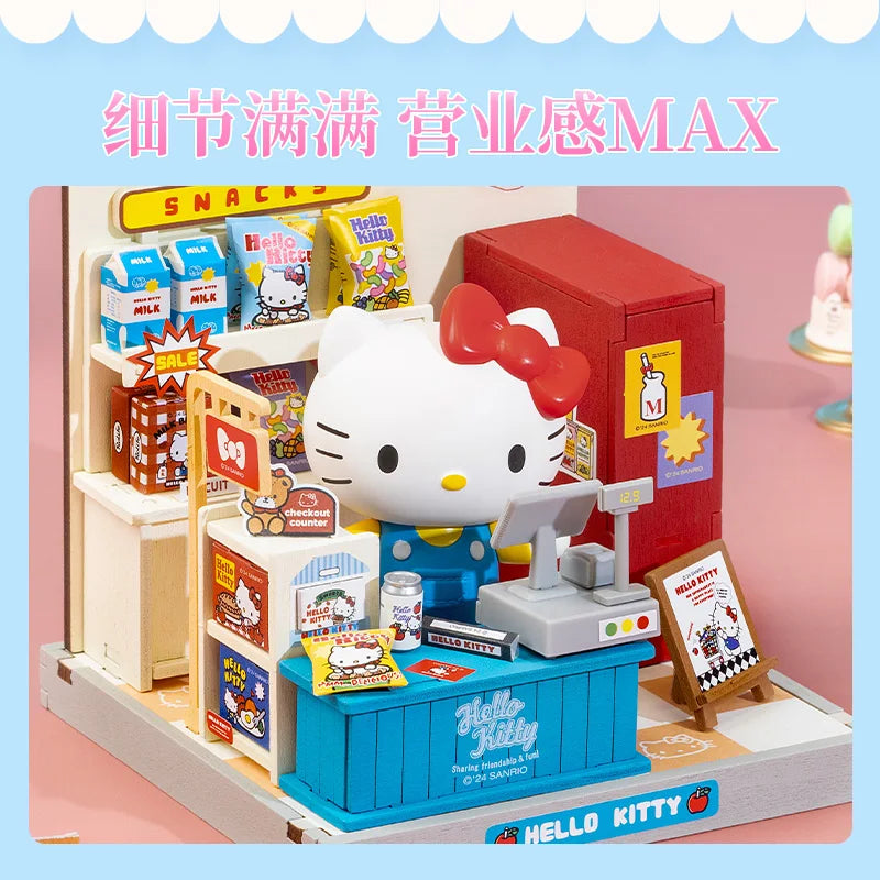 Sanrio Store Manager Series Assembling House Model Toys