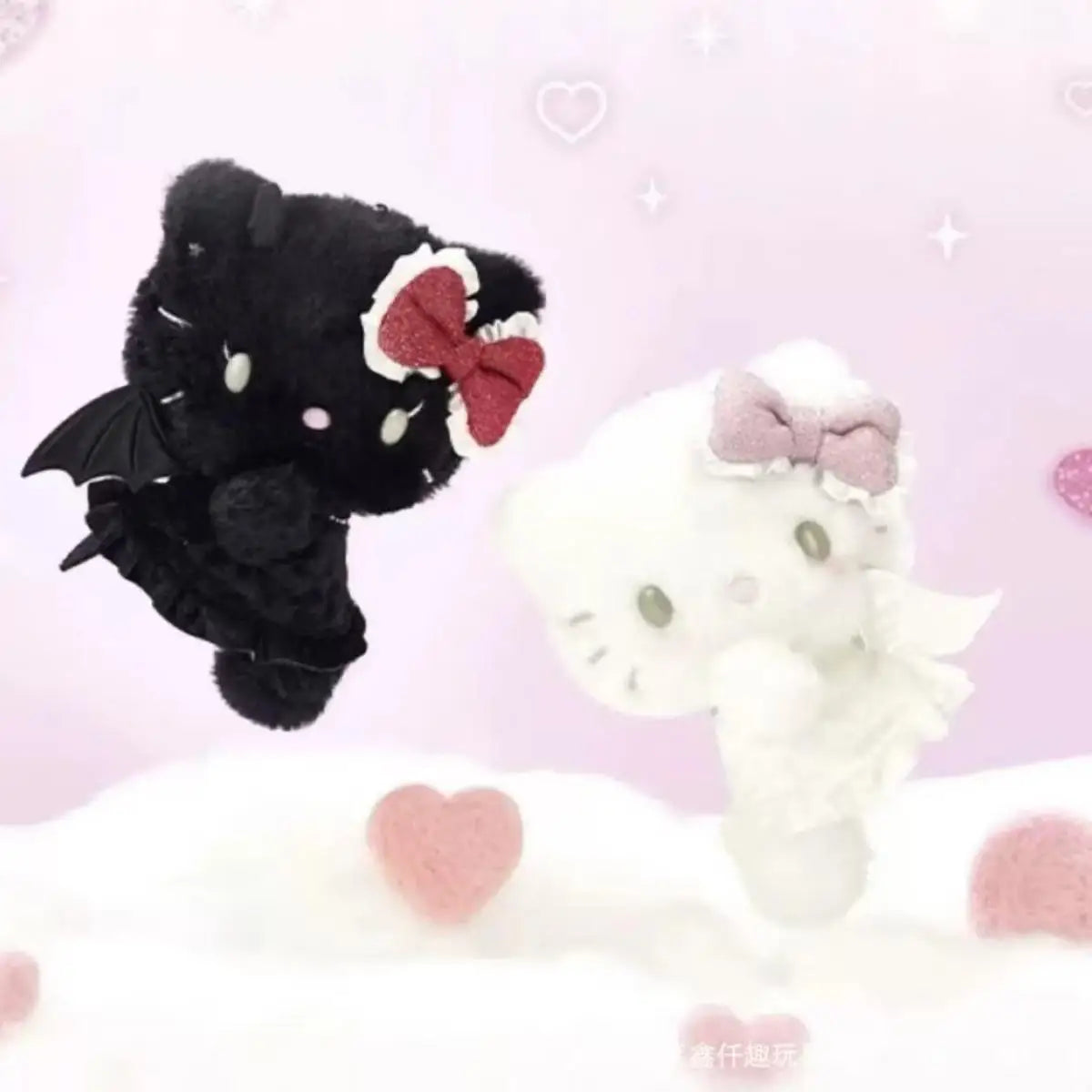 Sanrio Hello Kitty 'Angel & Devil' Series Plush & Keychain