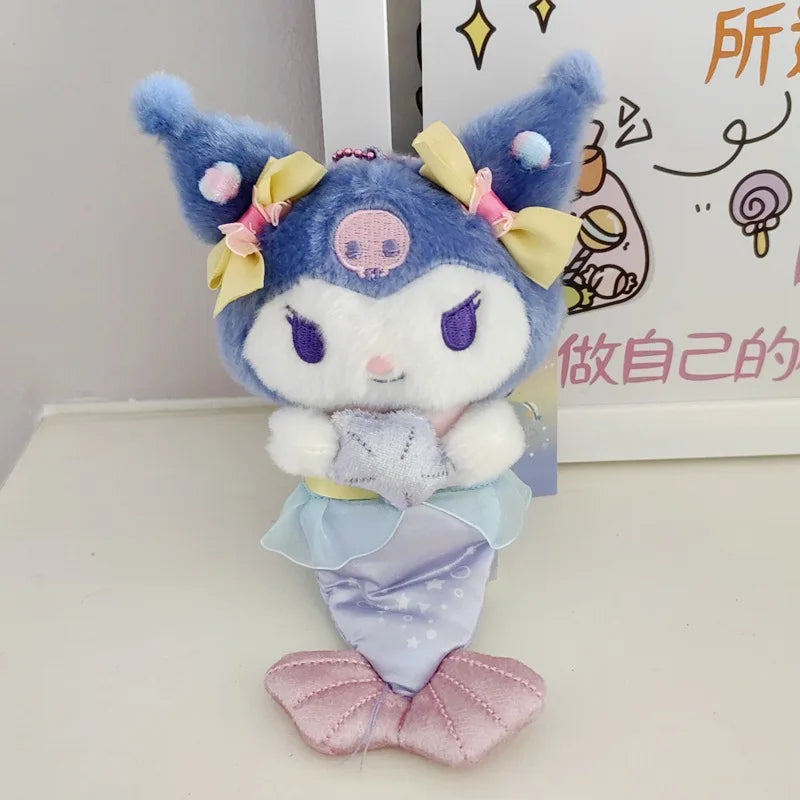 Sanrio Character 'Mermaid' Series 25cm Plush Keychain