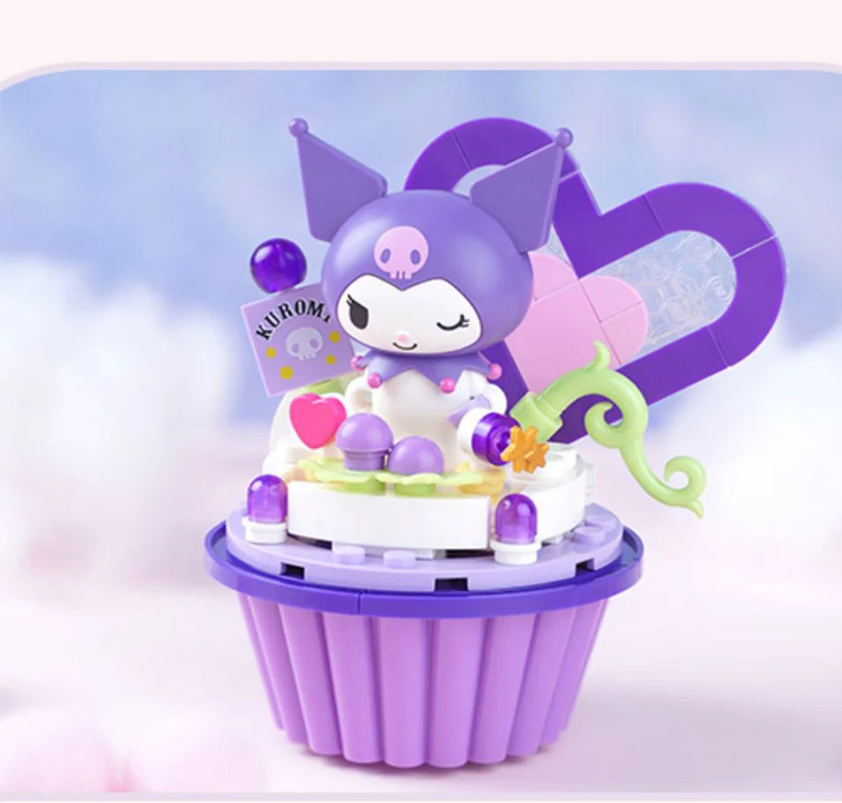 Sanrio Characters 'Cartoon Cupcakes' Series Building Blocks