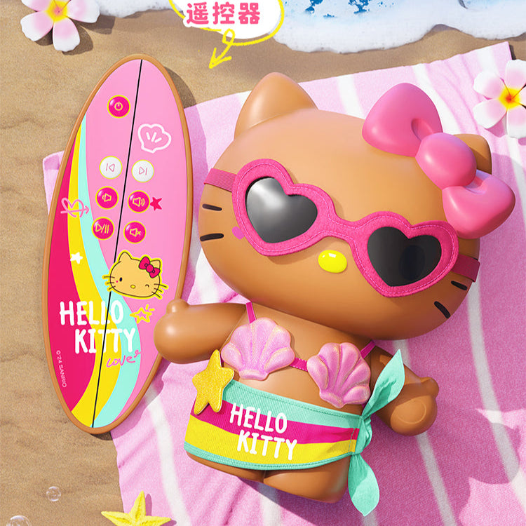 Hello Kitty Portable Bluetooth Speaker 'Summer Surfing' Series [COLLECTIBLE]