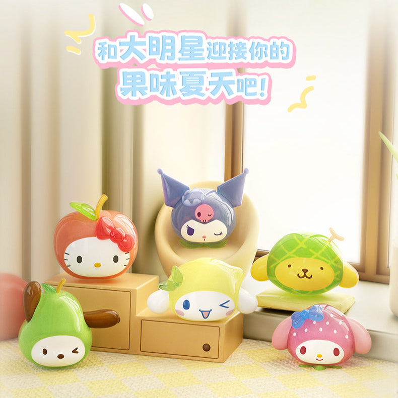 Tiny Sanrio Characters Family Fruit Series Blind Box Figures