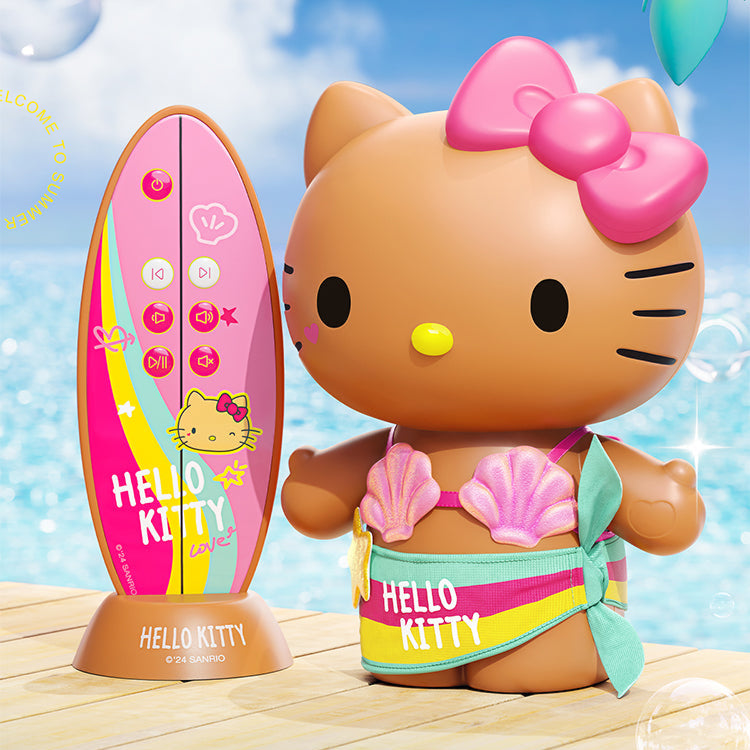 Hello Kitty Portable Bluetooth Speaker 'Summer Surfing' Series [COLLECTIBLE]