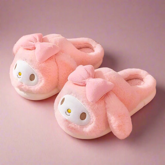 Sanrio My Melody Lovely Plush Slippers