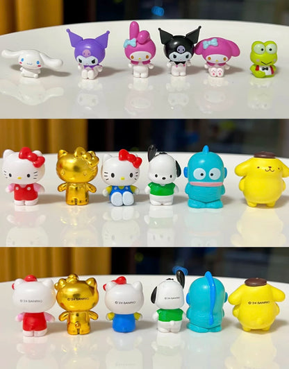 Sanrio Characters 'Family Rice Grain' Series Blind Box Toy Figures