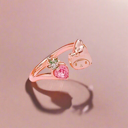 My Melody Strawberry Ring