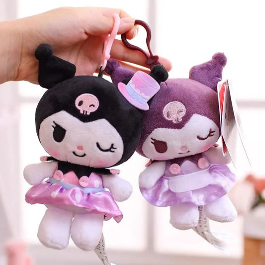 Sanrio Characters Adorable Plush Keychain Pendants