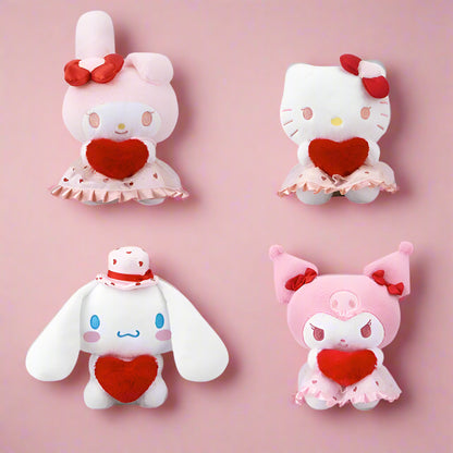 Sanrio Characters 'Lovely Hearts' Series Soft Plushies
